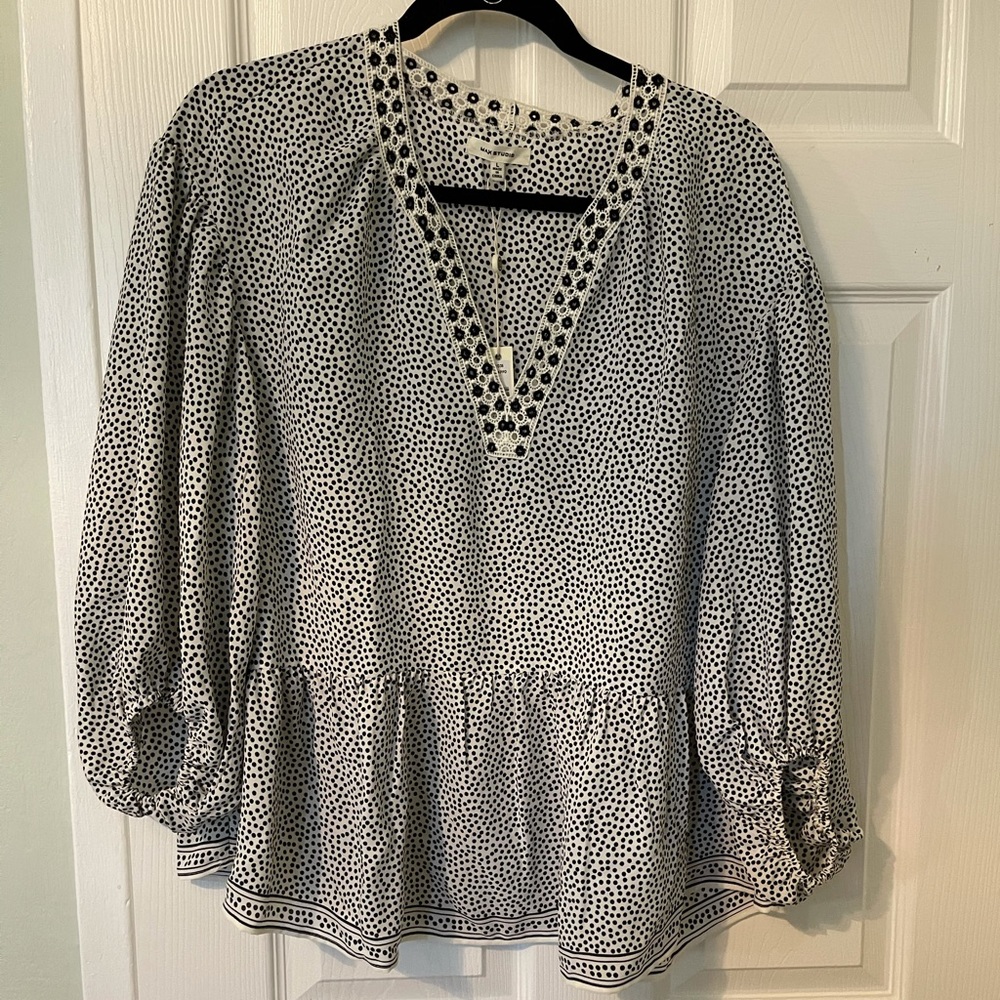Max Studio Brand New boho style top!